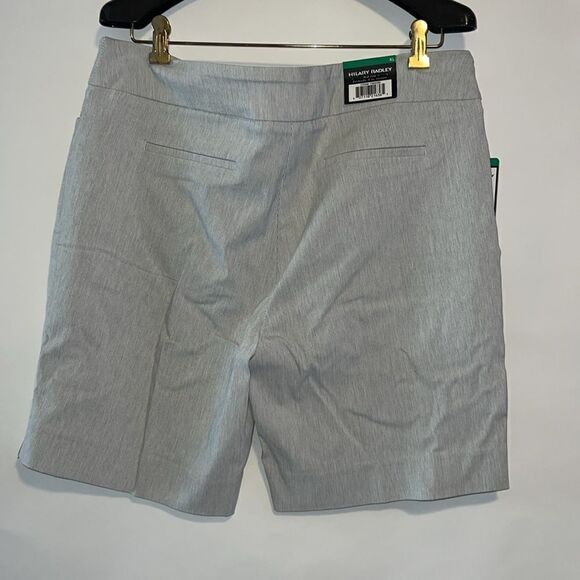 HILARY RADLEY Off-White & Grey Bermuda Pull On Shorts-XL NWT - Picture 5 of 11